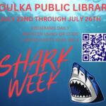 Houlka Public Library July 22nd through July 26th. Programs daily register using QR code. Limited spots available.