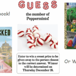 Guess The Number Of Peppermints! Enter to win a sweet prize to be given away to the person closest to the correct answer. Winner will be determined on Thursday, December 18. Win this book! (Little Golden Book Wicked: I am Glinda) or win this book! (Marvel Spidey Amazing Friends: The Lost Web-shooter)