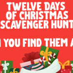 Twelve Days of Christmas Scavenger Hunt - Can you find them all?